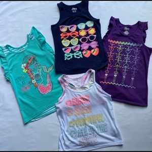 Girls Summer Tank Top bundle